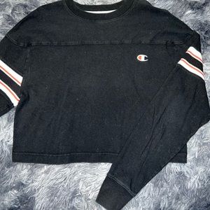 Champion black long sleeve tee
